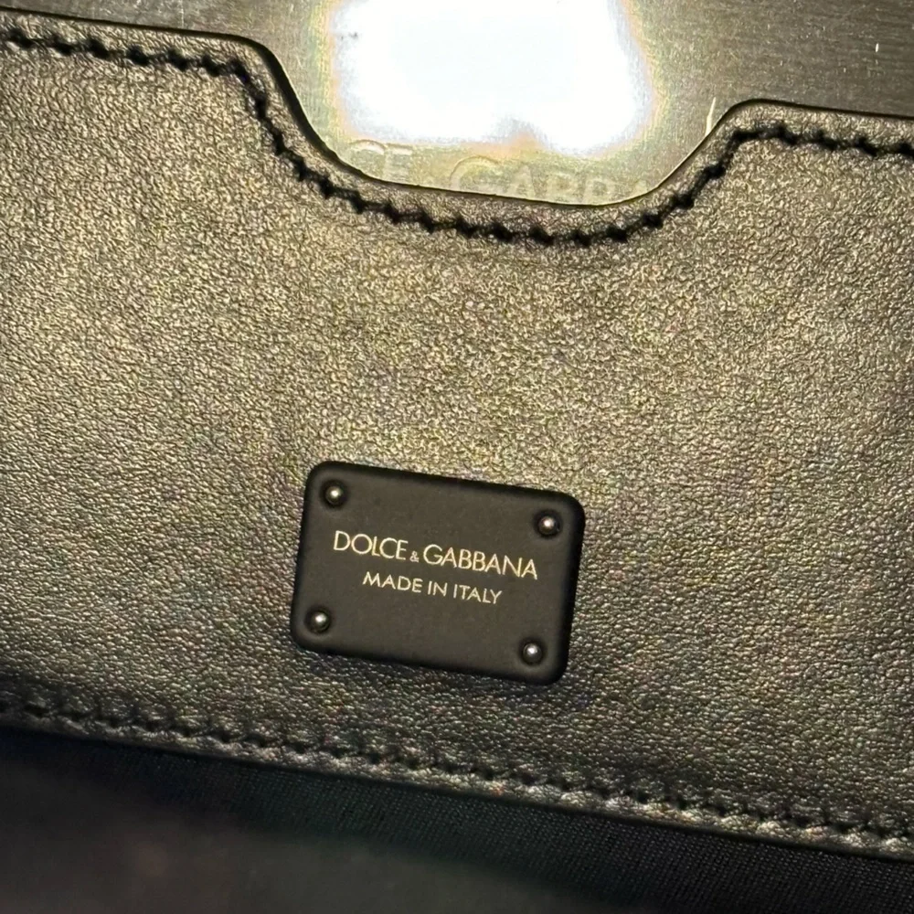 DOLCE & GABBANA Backpack MONOGRAM NYLON - LEATHER BACKPACK NWT $1883 - Picture 15 of 16